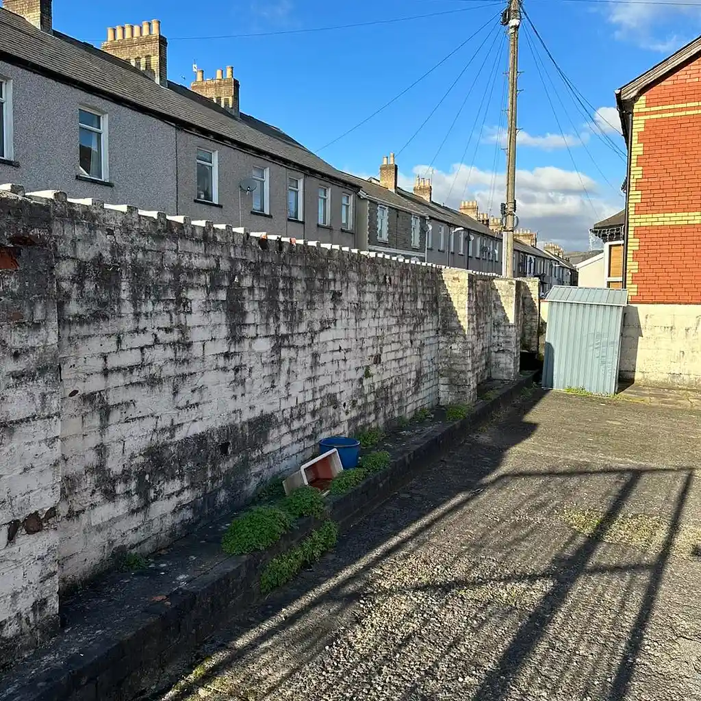 EXTERIOR WALL (BEFORE)